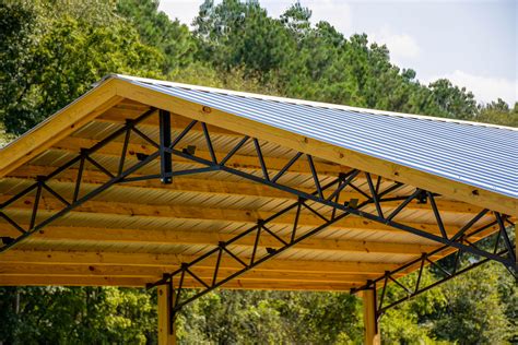 pictures of metal pole barns